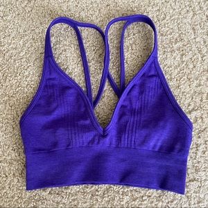 Lululemon Seamlessly Plunge Bra 4 EUC